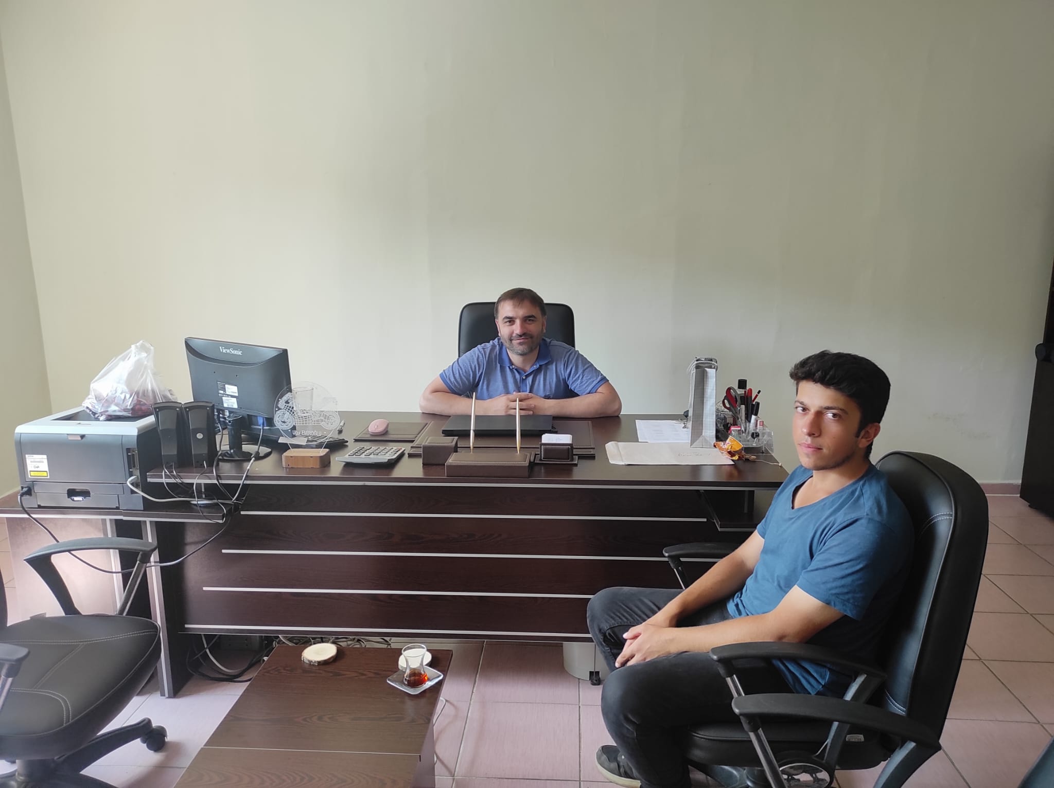 Mezun Öğrenci Temsilcimiz Okulumuzu Ziyaret Etti